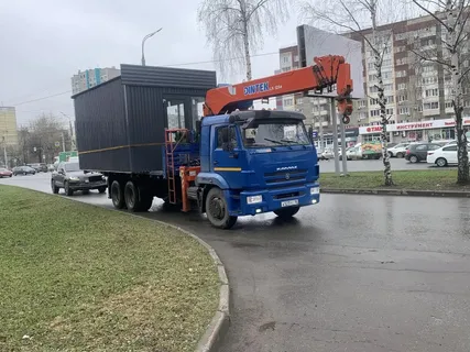 Манипулятор КАМАЗ с г/п кузова 12 Тонн и г/п стрелы 7 тонн